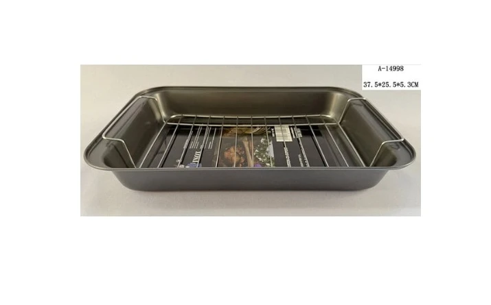 Tavă Cuptor Cu Suport, Fier A-14998 Wei